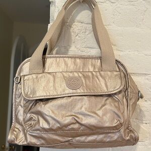 Kipling Metallic Gold Bag